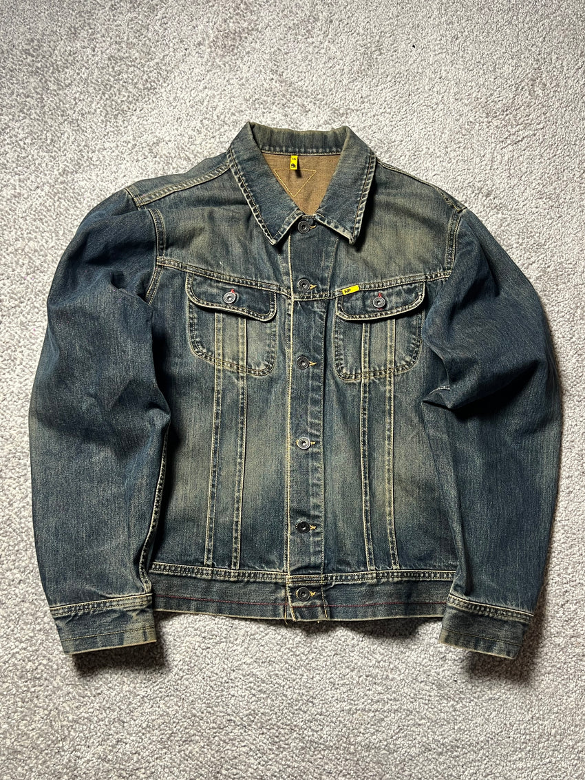 MELTING POINT — VINTAGE WASHED DENIM JACKET